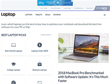Tablet Screenshot of laptopmag.com